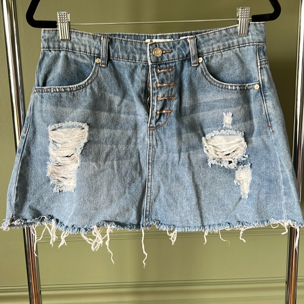 Jean Skirt